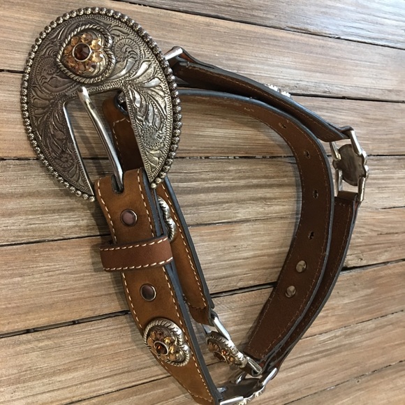 Nocona Ladies Leather Belt main image 4